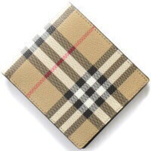 Burberry Cavendish Check Long Wallet Beige Black